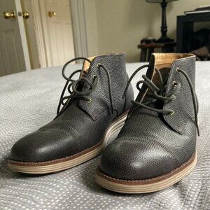 Leather Lace Up Boots